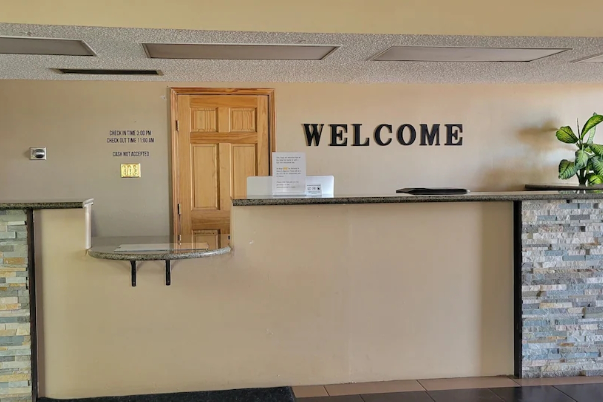 Family relaxing in bed